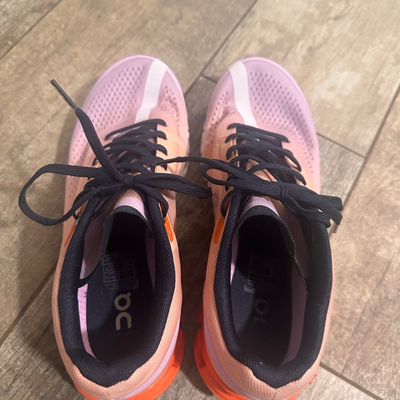 OC Women's Athletic Shoes - Coral and Lavender - Picture 4 of 6